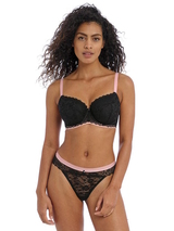 Freya Offbeat noir soutien-gorge rembourré