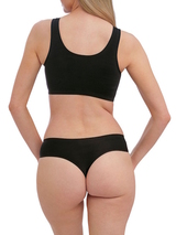 Fantasie Smoothease noir culotte string