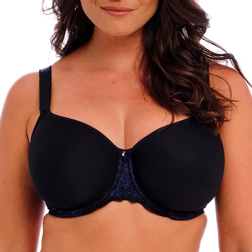 Fantasie Emmaline noir/bleu soutien-gorge rembourré