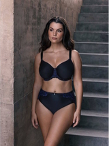 Fantasie Emmaline noir/bleu soutien-gorge rembourré