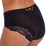 Fantasie Emmaline noir/bleu haut slip