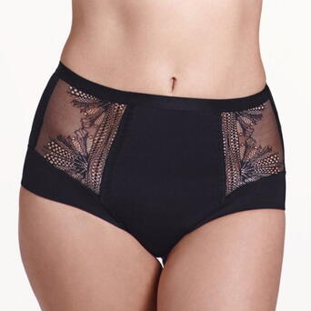 LISCA GINA High Waist Slip Black